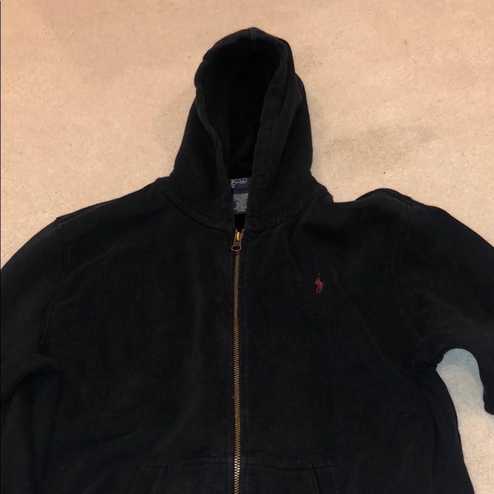 ralph lauren zip up jacket
